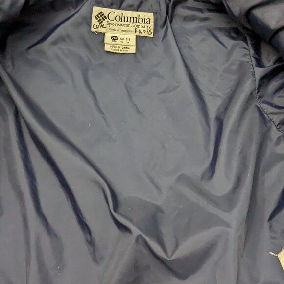 Columbia Sportwear Kids' Puffect Puffer Jacket Size 7/8 Blue . - Picture 9 of 9